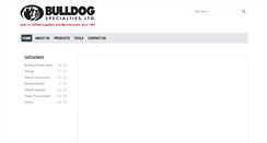 Desktop Screenshot of bulldogspecialties.com